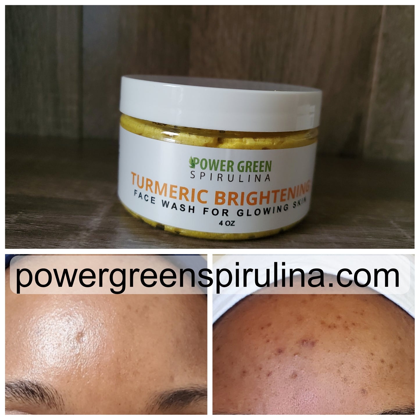 Turmeric Brightener Face Wash Cream